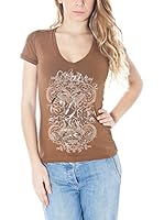 DATCH Camiseta Manga Corta (Marrón)