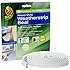 Duck Brand 282433 Heavy-Duty Self Adhesive Rubber Weatherstrip Seal for Large Gap, 3/8-Inch x 1/4-Inch x 17-Feet, 1 Seal