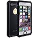 iPhone 7 Plus Waterproof Case, [Fully Sealed] 6.6ft Underwater IP68 Certified Ultra Slim [Sensitive Touch Screen] Dustproof Snowproof Shockproof Case with Universal Holder for iPhone 7 Plus (Black)