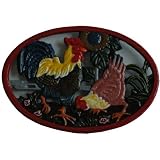 Cajun Cookware Hen And Rooster Trivets