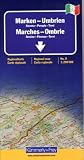  : Italien 09. Marken - Umbrien de Agostini 1 : 200 000. Stra&szlig;enkarte