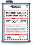MG Chemicals 435 Thinner Cleaner Solvent Liquid, 1 Quart Can