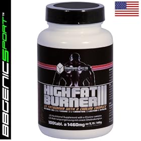 High FatBurner III - Stärkstes Fett-Metabolisierendes Diät- / Definitionssupplement (ein original US-Import Produkt) -