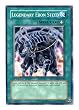 2007 Strike of Neos Unlimited STON40 Legendary Ebon Steed / Single YuGiOh! Card in Protective Sleeve