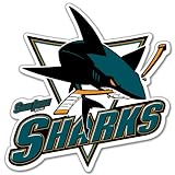 San Jose Sharks NHL Hockey bumper sticker decal 5" x 5"