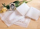 Venetian and Belgian Lace Handkerchiefs