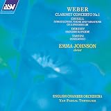 Music : Weber: Clarinet Concerto No.1; Tartini: Concertino etc