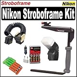 Stroboframe Bracket Accessory Kit For Nikon SB600 Speedlight for Nikon D40  ....