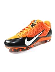 Shoes: Nike Mens Alpha Pro TD PF Orange/Black Bengals Football Cleats 618055 807 (11)