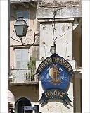 IMAGE OF Photographic Prints of Close-up of an old sign in the old town from Robert Harding