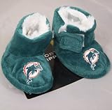 Miami Dolphins NFL Baby High Boot Slippers