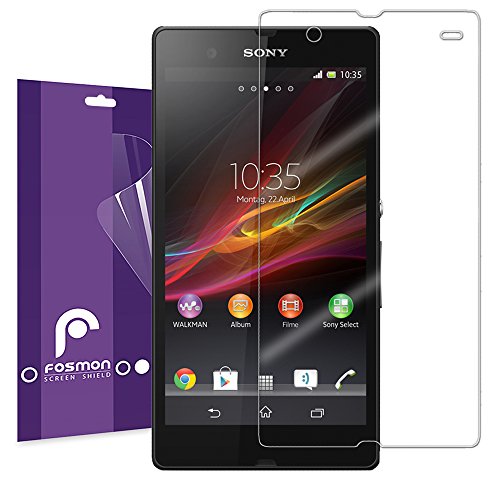 Fosmon Crystal Clear Screen Protector Shield for Sony Xperia Z / C6606PL Smartphone - 1 Pack