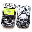 RIM BlackBerry Curve 9300 / 9330 & Gemini Curve 8520 / 8530 Snap-on Protector Hard Case Image Cover "Skullerific" Design