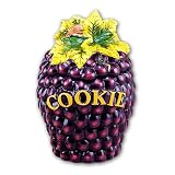 GRAPES 3-Dimensional Cookie Jar GRAPE *NEW!*