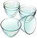 Bormioli Rocco Zeno Small Bowl, Set of 6, Green
