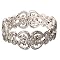 Marvella Silver Crystals Stretch Bracelet