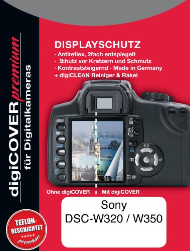 digiCover Premium Displayschutzfolie f&uuml;r Sony DSC-W320 / W350 Preisvergleich