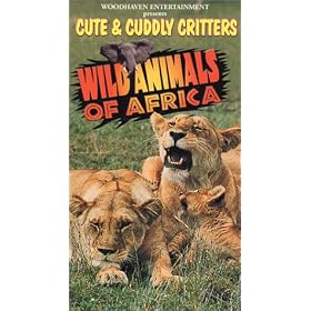 Cute & Cuddly Critters: Wild Animals Africa [VHS]