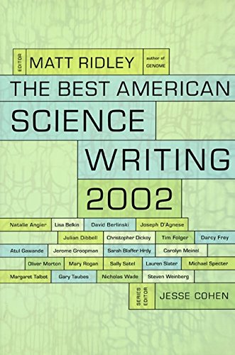 the best american science writing 2002 best american science writing