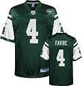 Brett Favre Green Reebok NFL Replica New York Jets Youth Jersey