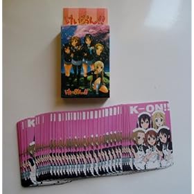  Anime K-On and Characters Playing Cards Poker Cards Deck #2