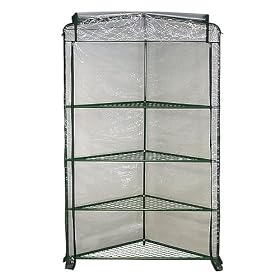 Early Start 4-Shelf Corner Unit, 66 inch, # IS65402