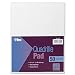 TOPS Quadrille Pad, 8.5 x 11 Inches, 8 Squares per Inch, 20 Pound Stock, 50 Sheets, White (33081)