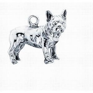French Bulldog - I Love My Dog Keychain