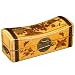 Handmade Yellow Leather Painted Butterfly & Flower Saddle-Lid Storage / Gift Box