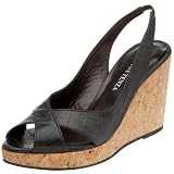Ramon Tenza Women's Titanic Wedge Sandal,Black Crocco,6 M