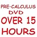 DVD : Pre Calculus Video By College Math Professor
