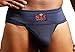 Yogi Sports S&C Gym Athletic Cotton Supporter Back Covered with Cup Pocket for Mens (Backcovered Navy Blue, 72-77 cms)