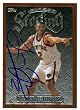 Larry Johnson autographed Basketball Card (New York Knicks) 1997 Topps Finest #231