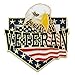 Veteran American Flag Eagle Lapel Pin