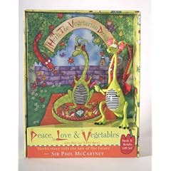 Peace, Love and Vegetables Gift Set: Herb, the Vegetarian Dragon Book and Bendo (Herb the Vegetarian Dragon)