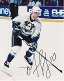 Oleg Tverdovsky Autographed/Hand Signed Mighty Ducks of Anaheim 8x10 Photo