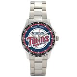 COACH Watches:MLB Men's MC-MIN Minnesota Twins Coach Series Watch