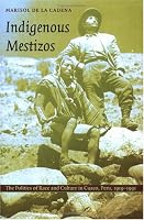 Indigenous Mestizos: The Politics of Race and Culture in Cuzco, Peru, 19191991 (Latin America Otherwise)