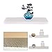WELLAND Houston Floating Wall Shelf Display Floating Shelf (36-Inch, White)