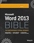 Word 2013 Bible
