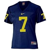 Nike Michigan Wolverines #7 Navy Ladies Replica Football Jersey