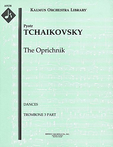 The Oprichnik (Dances): Trombone 3 part (Qty 4) [A9138]