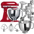 KitchenAid Artisan Empire Rot inkl. 5 teiligem Bonus Paket