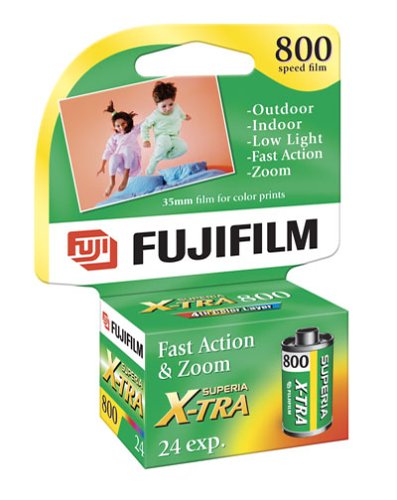 FujiFilm Superia XTRA 800 Speed 48 Exposure Film (2 Pack)