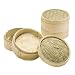 Kitchen Craft Pure Oriental Bamboo Steamer 2 tier with Lid