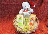 Deli Direct Holiday Snack Metal Basket