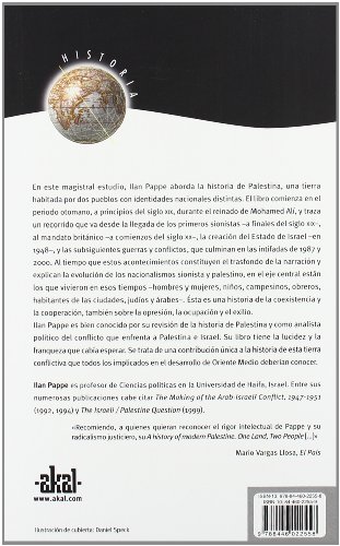 Historia De La Palestina Moderna/ History Of Modern Palestine (Spanish Edition)