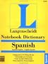 Notebook Spanish Dictionary (Spanish Edition)