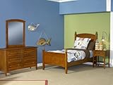 Powell Parker Cinnamon 6-Drawer Dresser - 360-006