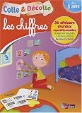 Les chiffres : Colle & décolle